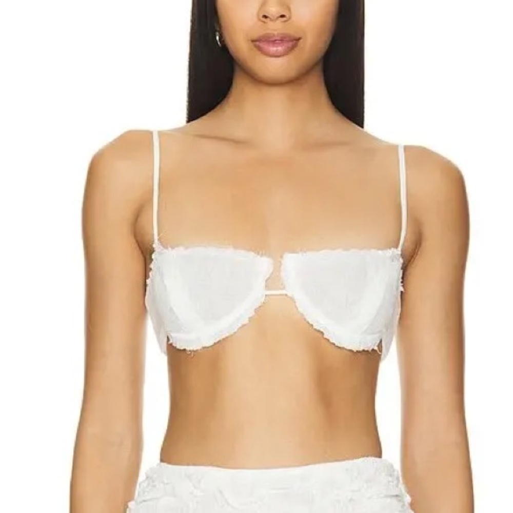 TG Botanical Tenderness Top in White Size L
